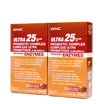 Probiotic Complex with Enyzmes - Twin Pack  | GNC